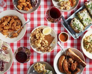 Italian Dinner @ Sandi & Vicki's Cabin #3